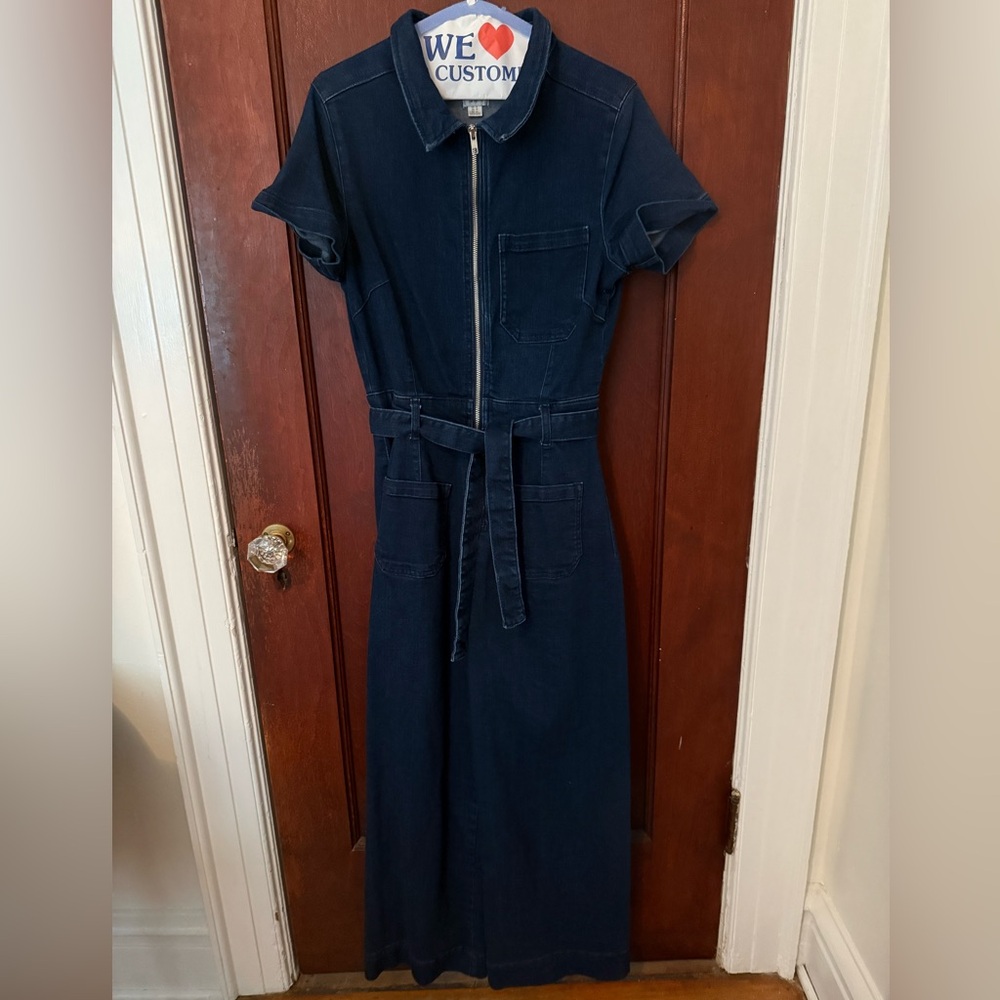 Anthropologie Maeve The Colette Denim Jumpsuit